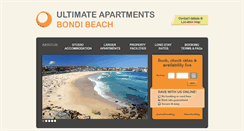 Desktop Screenshot of apartmentsbondibeach.com